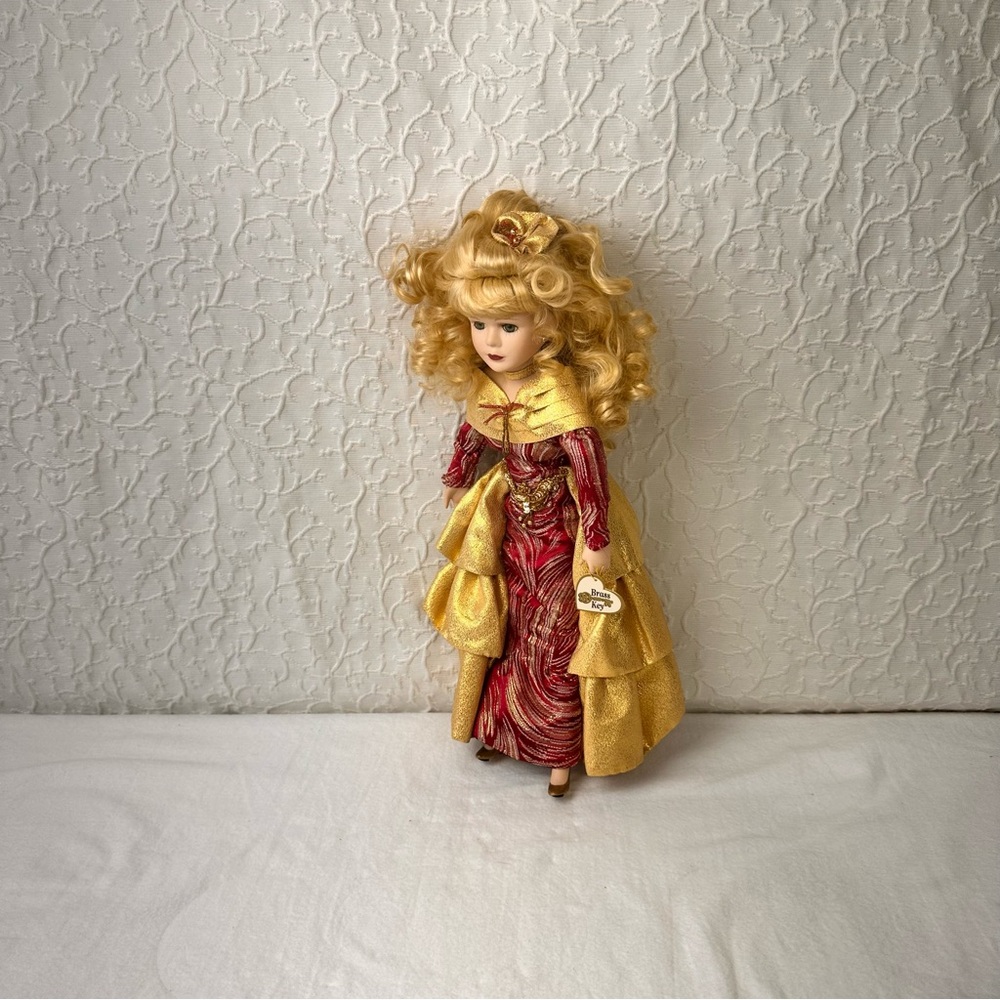 Brass Key Victorian Garden Porcelain Doll Millennium Limited Edition Collection